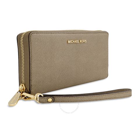 New! Michael Kors continental cross grain leather wallet